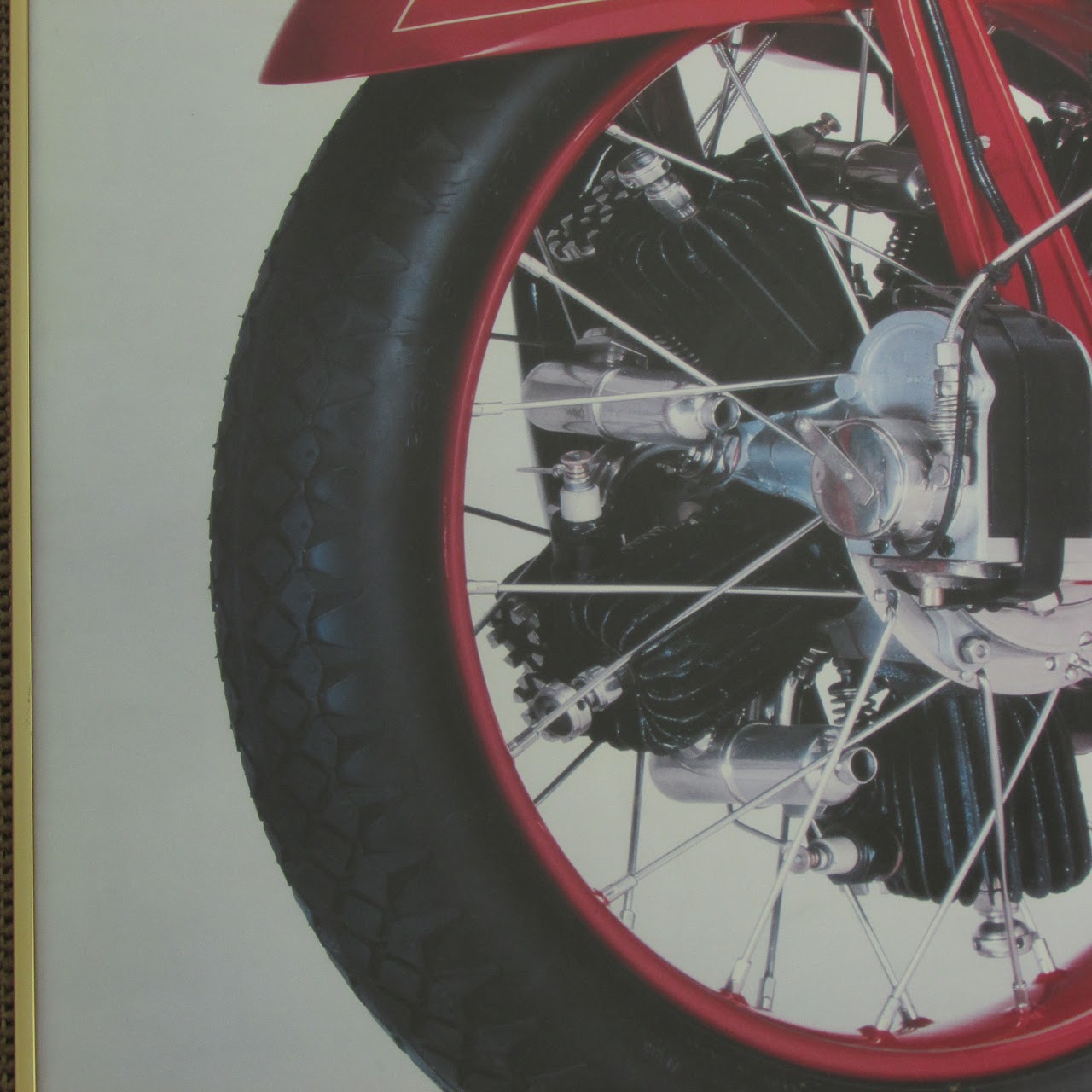 Guggenheim 'Art of the Motorcycle' 1998 Exhibit Poster