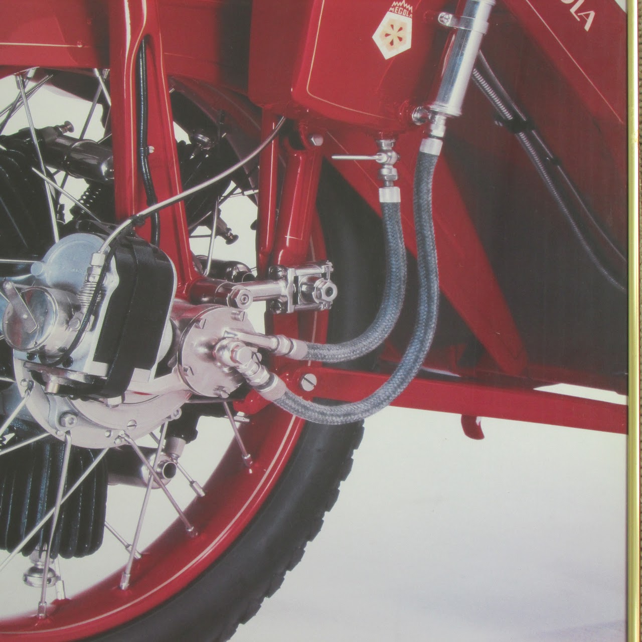 Guggenheim 'Art of the Motorcycle' 1998 Exhibit Poster