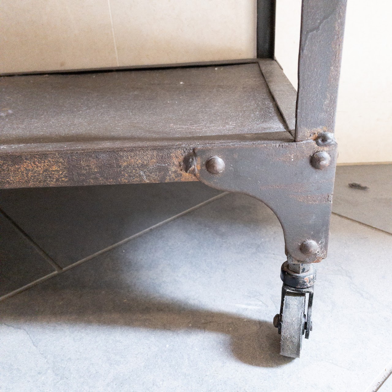 Industrial Style Console Table