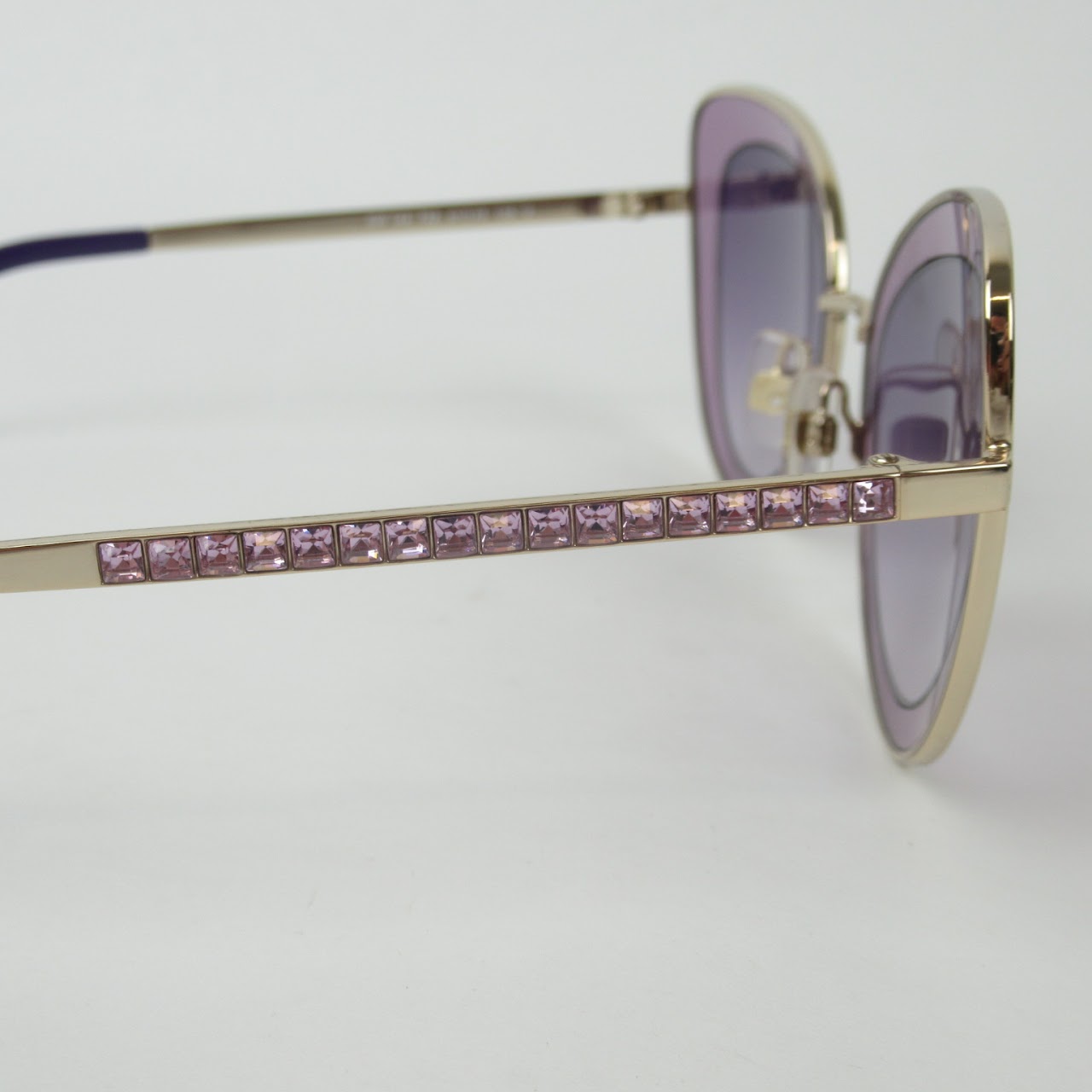 Swarovski Purple Crystal Sunglasses