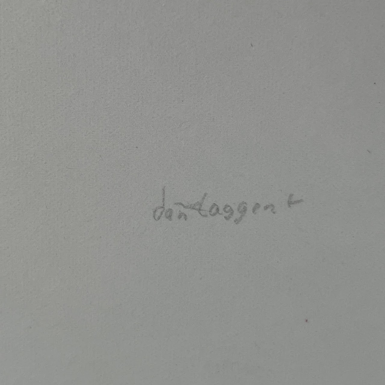 Dan Taggert Signed Kinetic Pencil Drawing