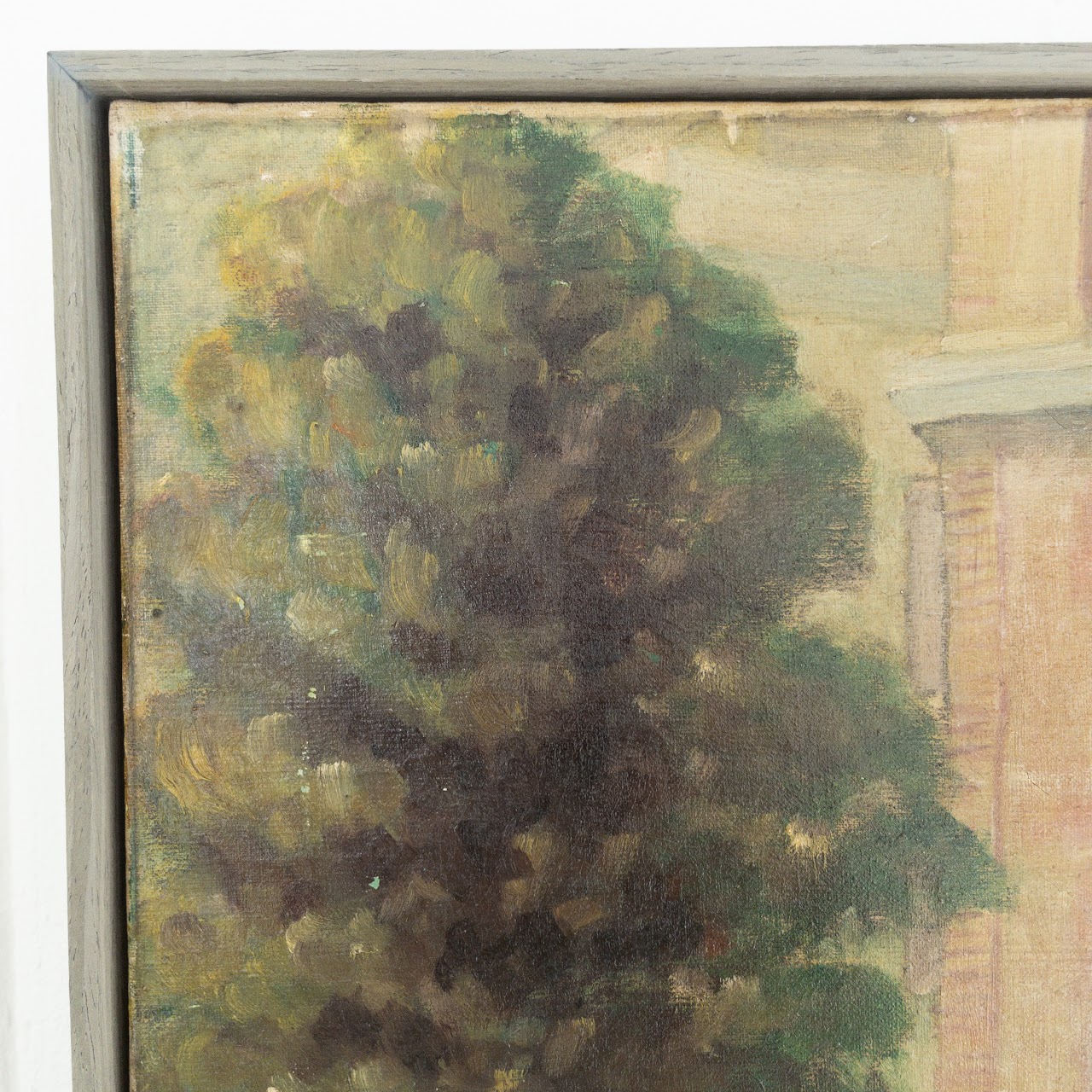 'Derby Hall' Signed Oil Painting, 1932