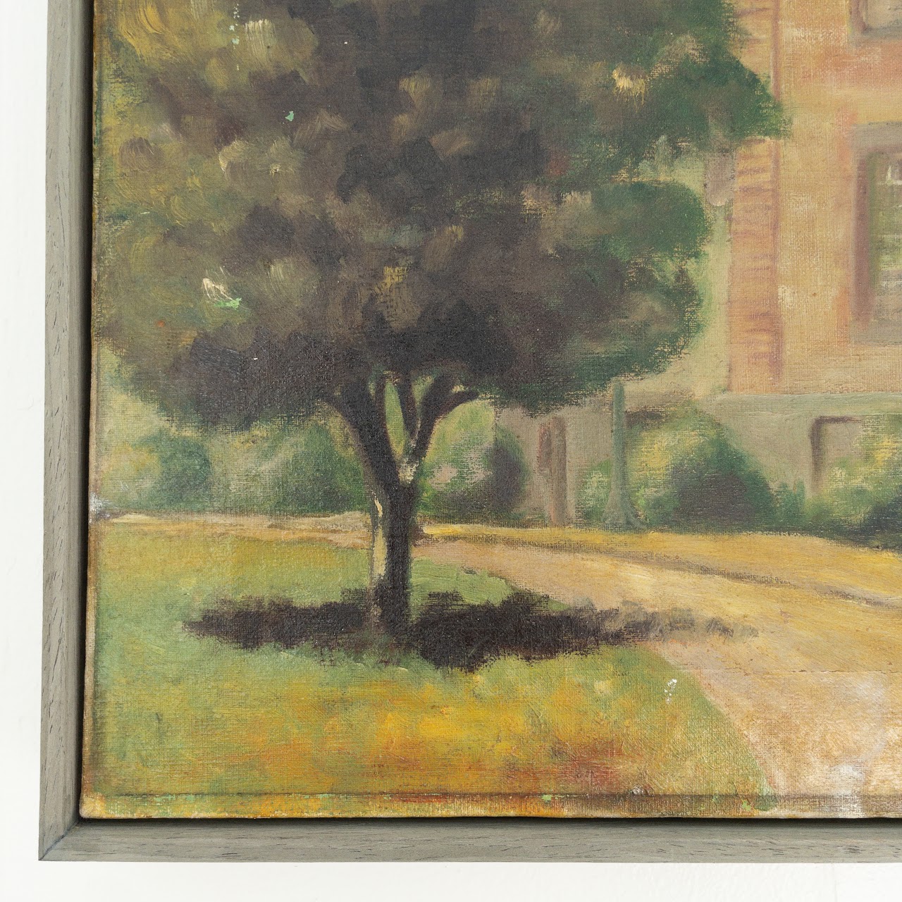 'Derby Hall' Signed Oil Painting, 1932