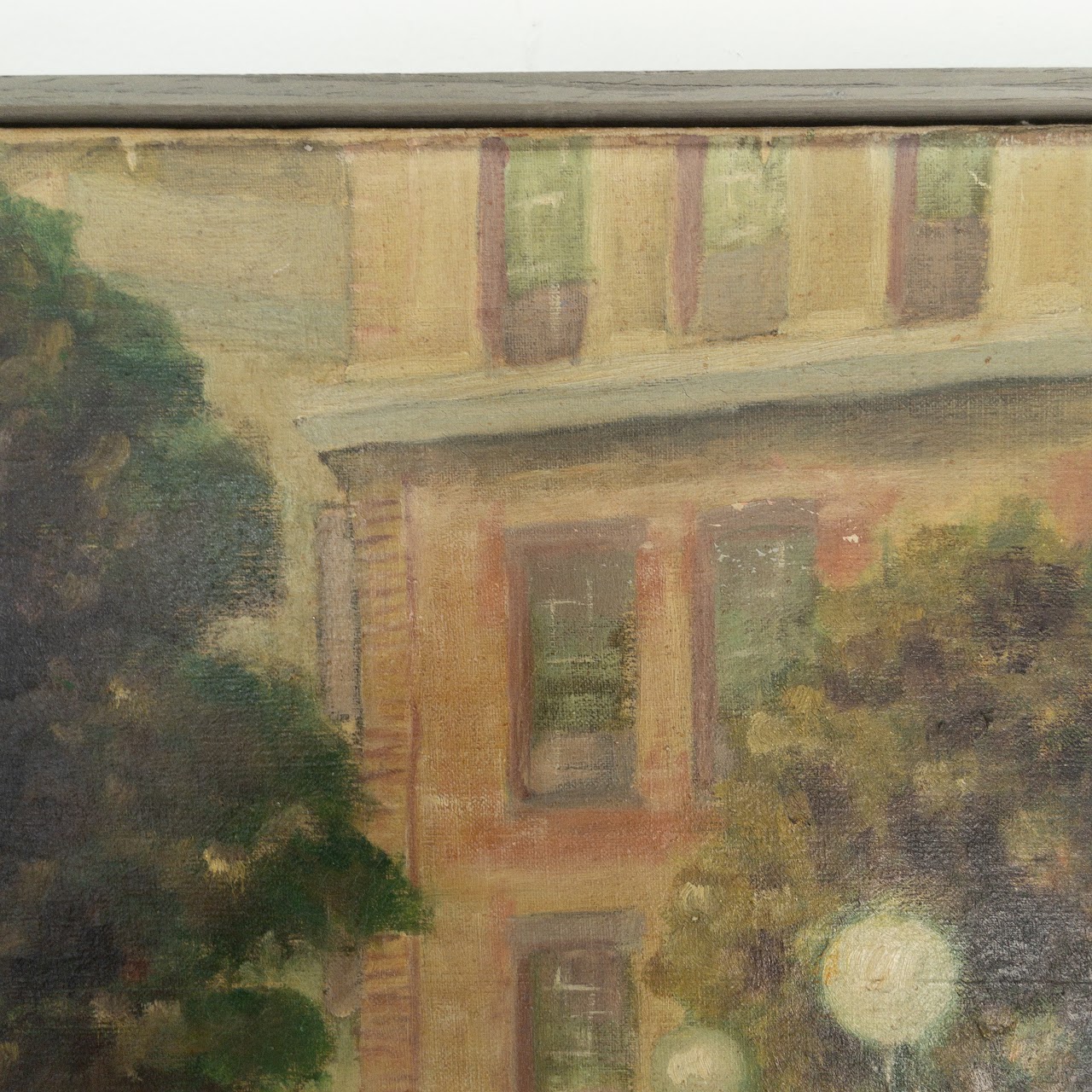 'Derby Hall' Signed Oil Painting, 1932