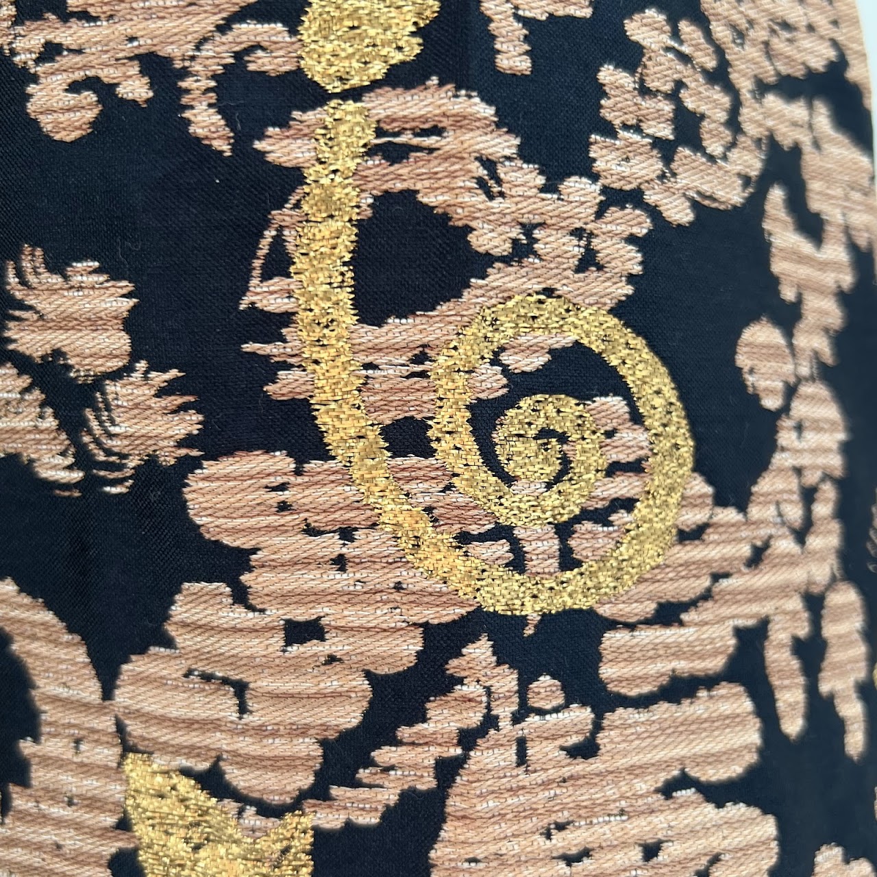 Lanvin Golden Monkey Brocade Pants