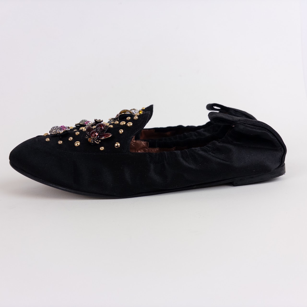 Diane B Baby Bugs Satin Loafers