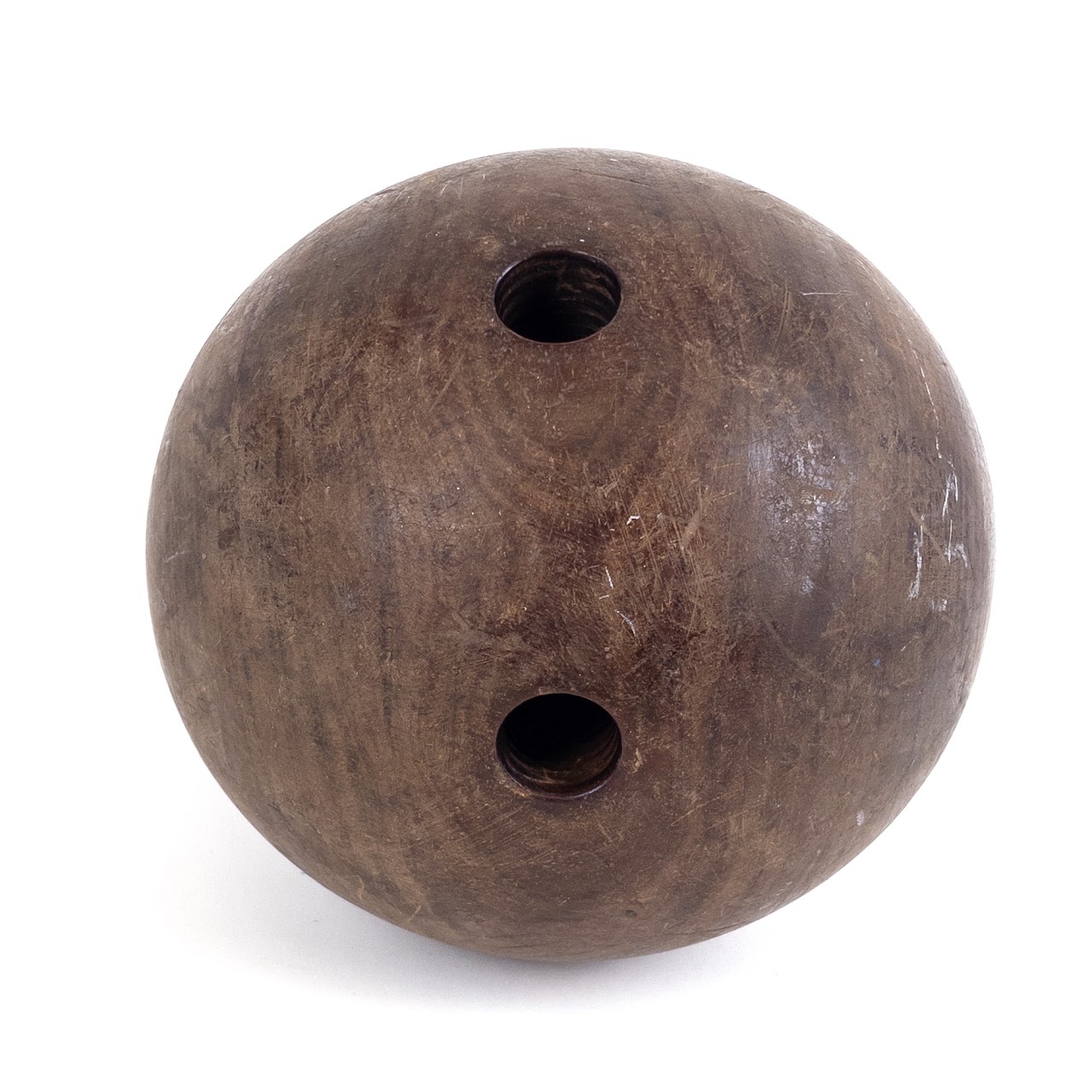 Antique Hardwood Bowling Ball