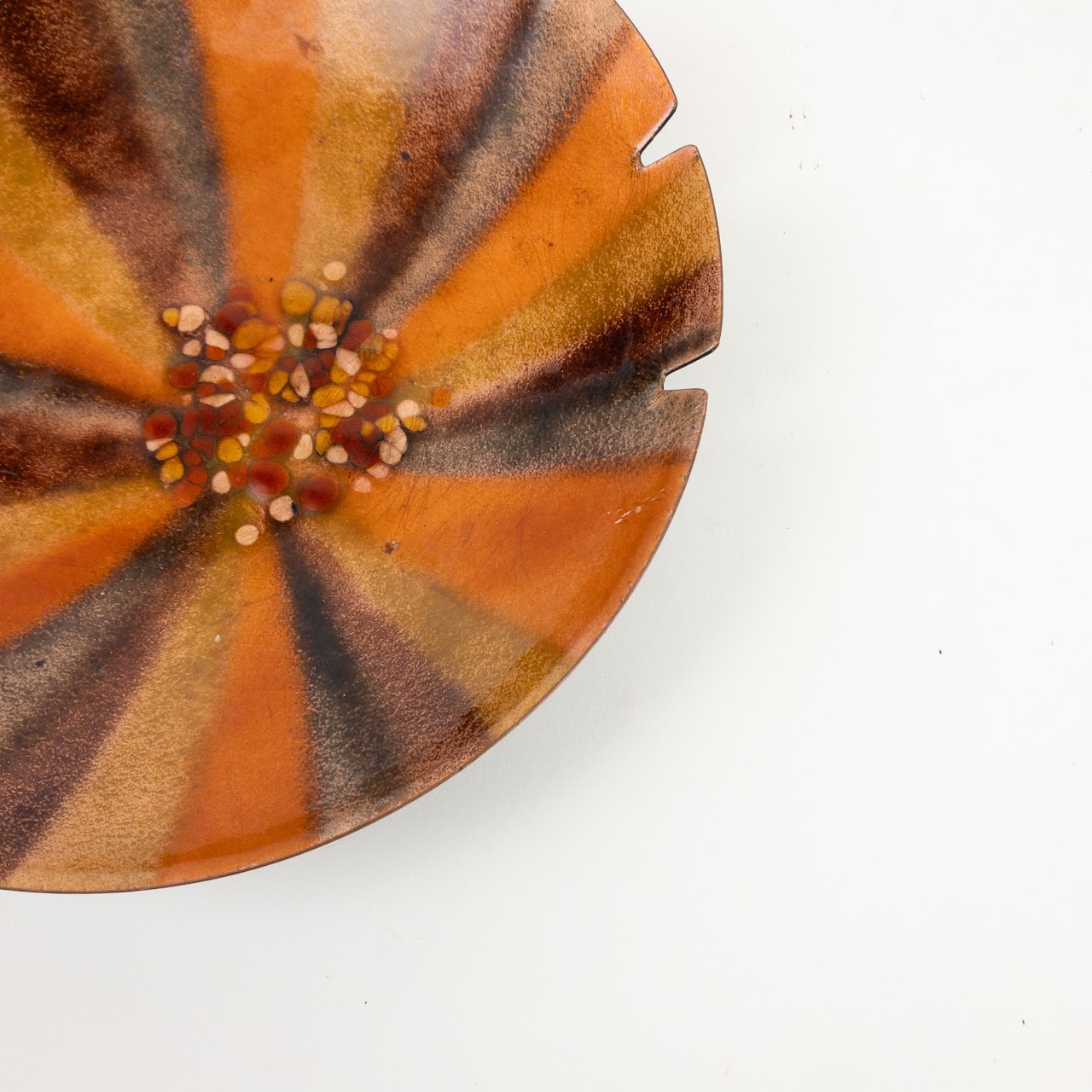 Enameled Copper MCM Ashtray