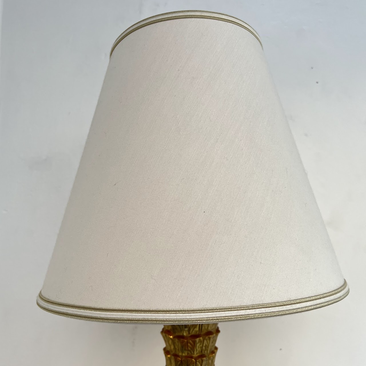 Neoclassical Style Onyx and Gold Table Lamp