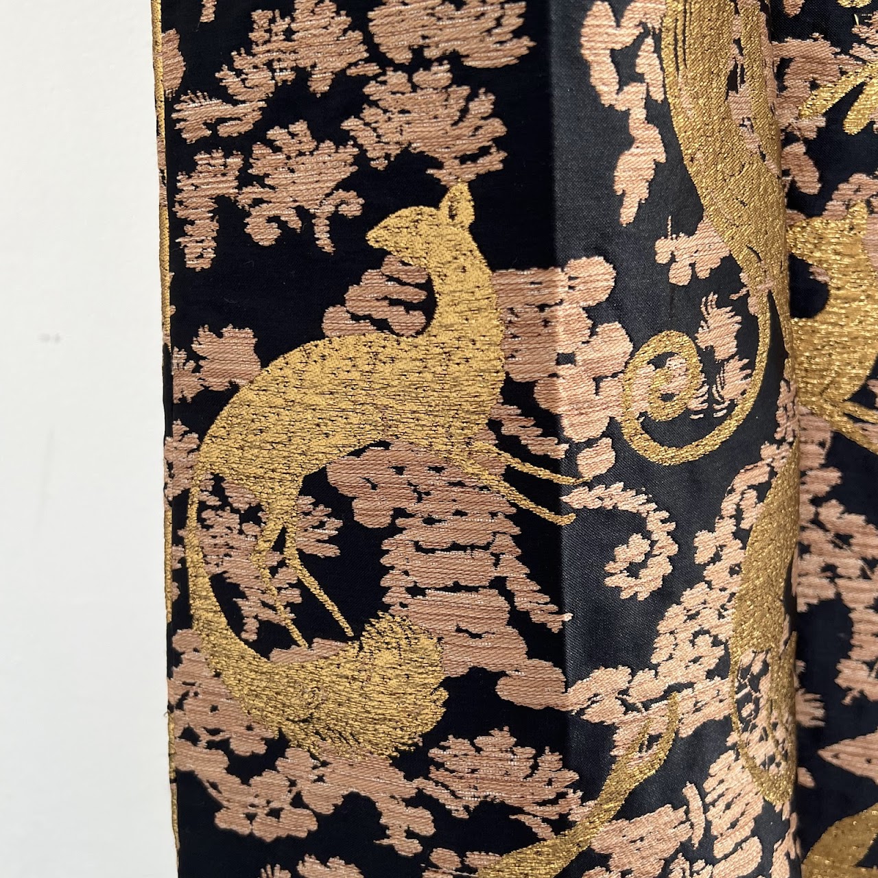 Lanvin Golden Monkey Brocade Pants