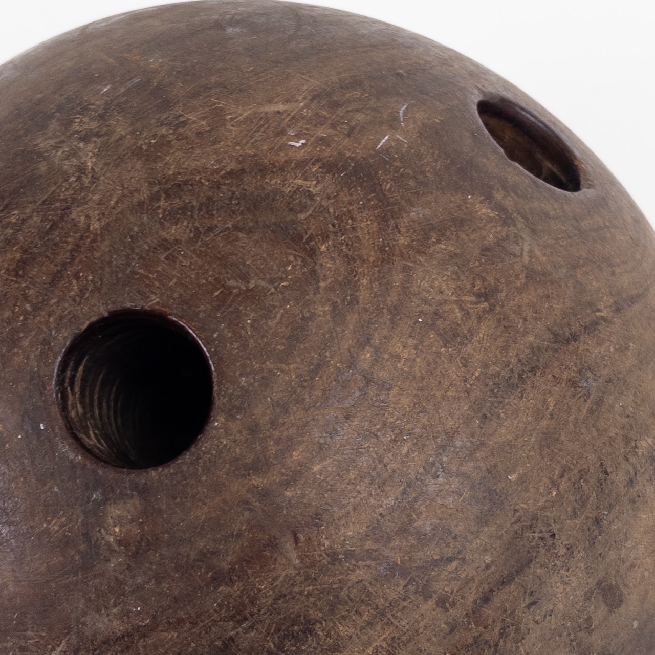 Antique Hardwood Bowling Ball