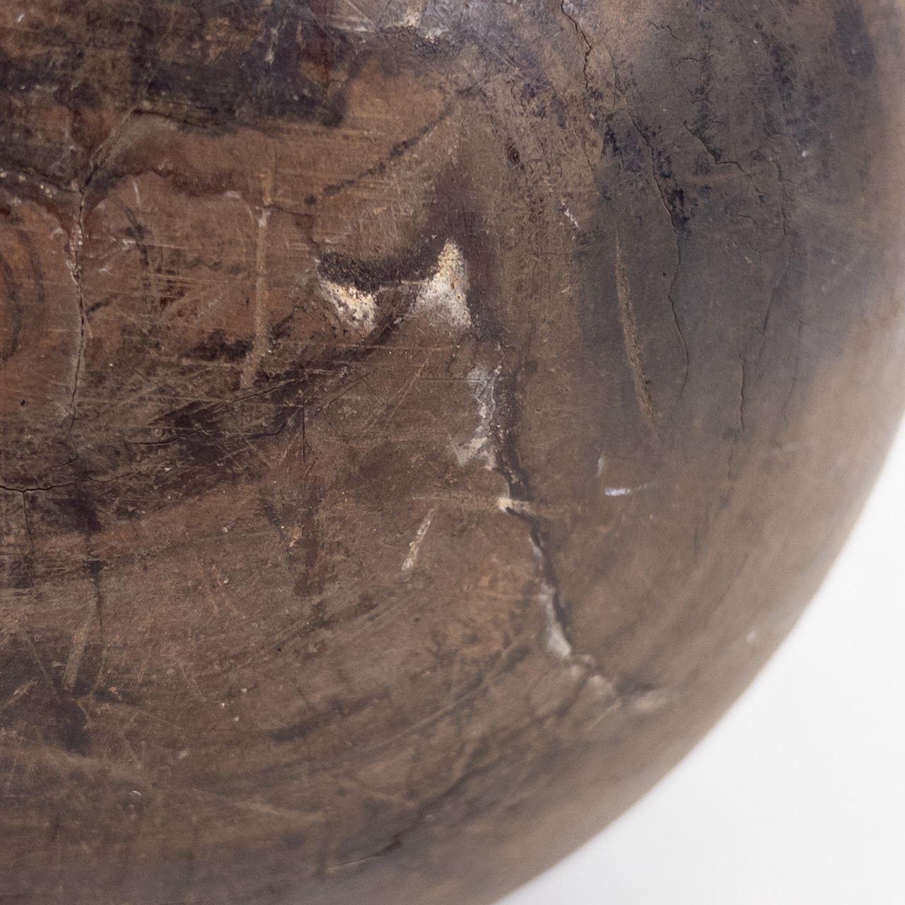 Antique Hardwood Bowling Ball