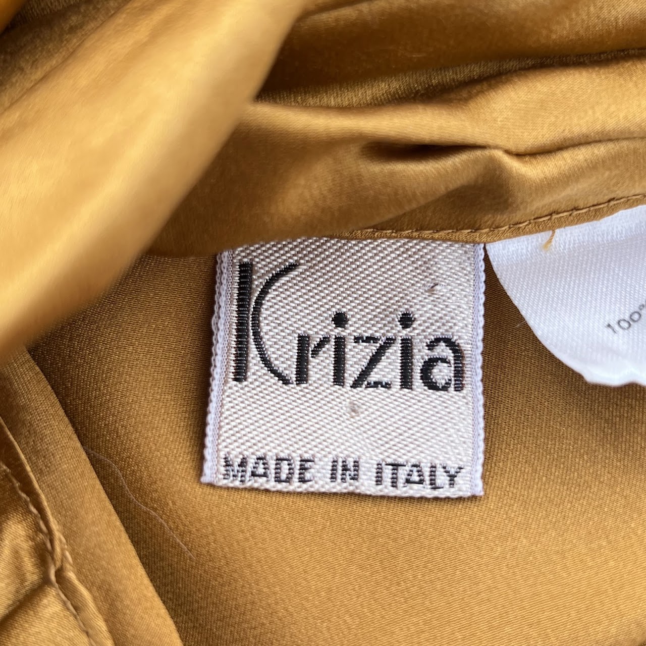 Krizia Vintage Silk Blouse