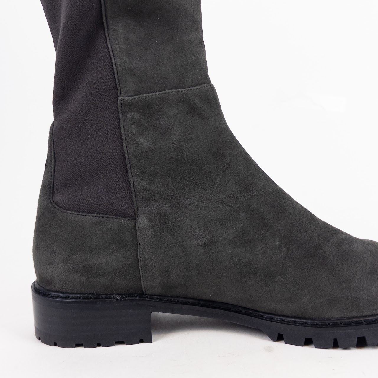 Stuart Weitzman 5050 Bold Boot in Dark Gray