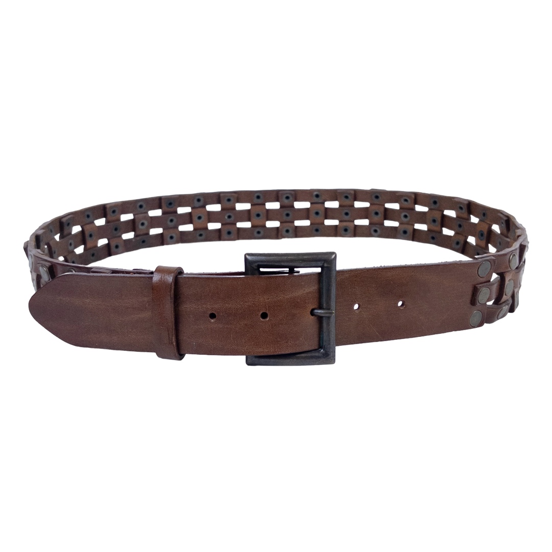 Dries Van Noten Woven Leather Belt