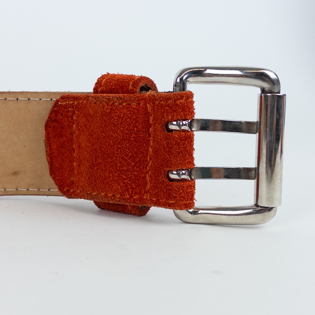 DSquared2 Suede and Riveted Belt