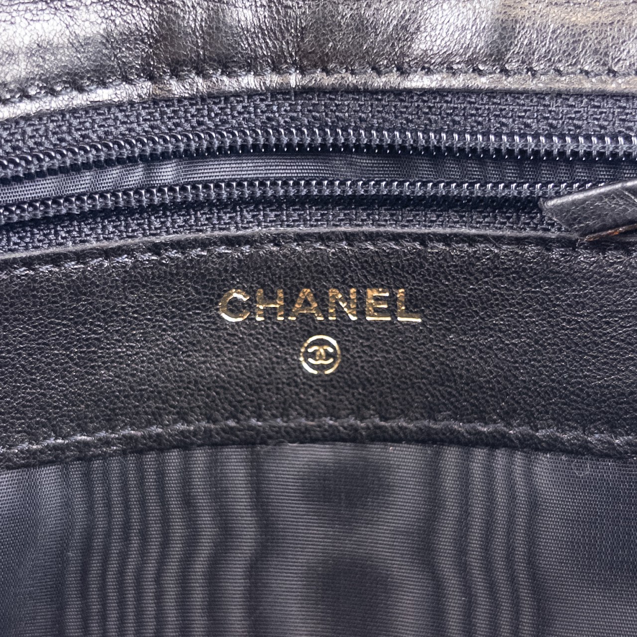 Chanel CC 'Caviar Skin' Flap Wallet