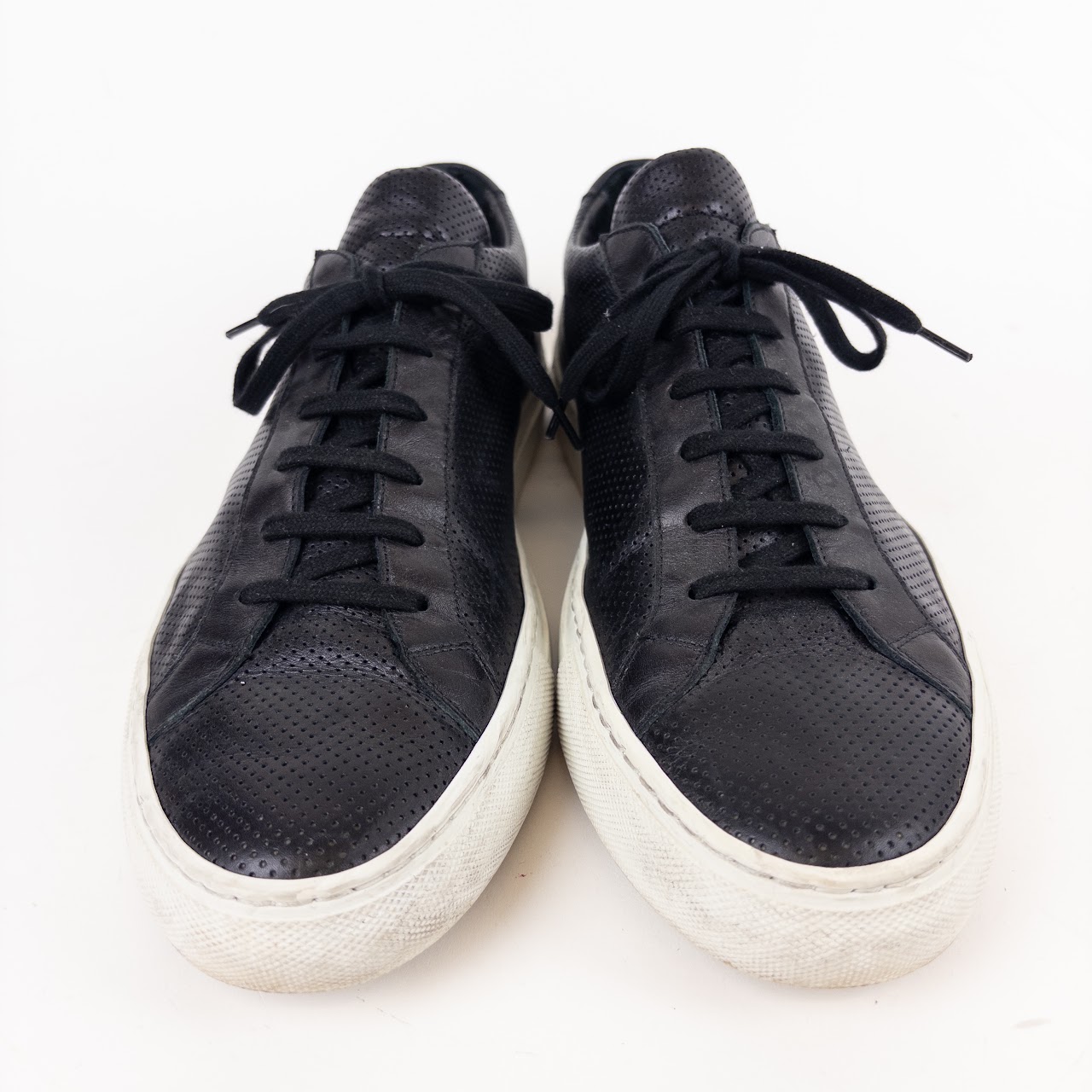 Common Projects Perforated Achilles Low Top Sneakers