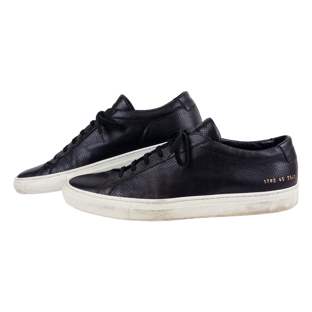 Common Projects Perforated Achilles Low Top Sneakers