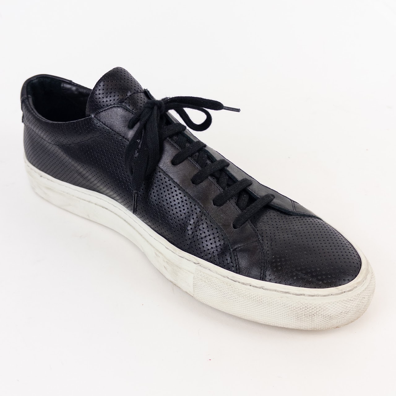 Common Projects Perforated Achilles Low Top Sneakers