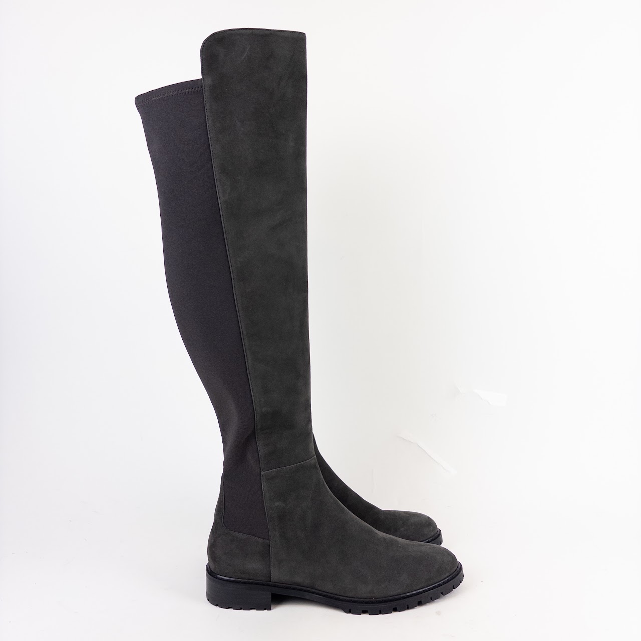 Stuart Weitzman 5050 Bold Boot in Dark Gray