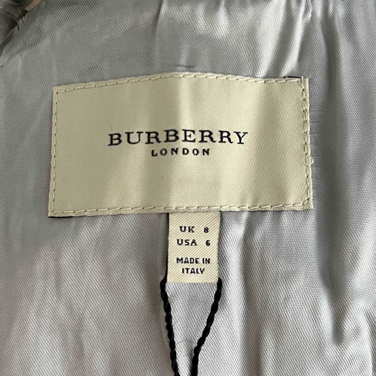 Burberry Rabbit Fur Vest New