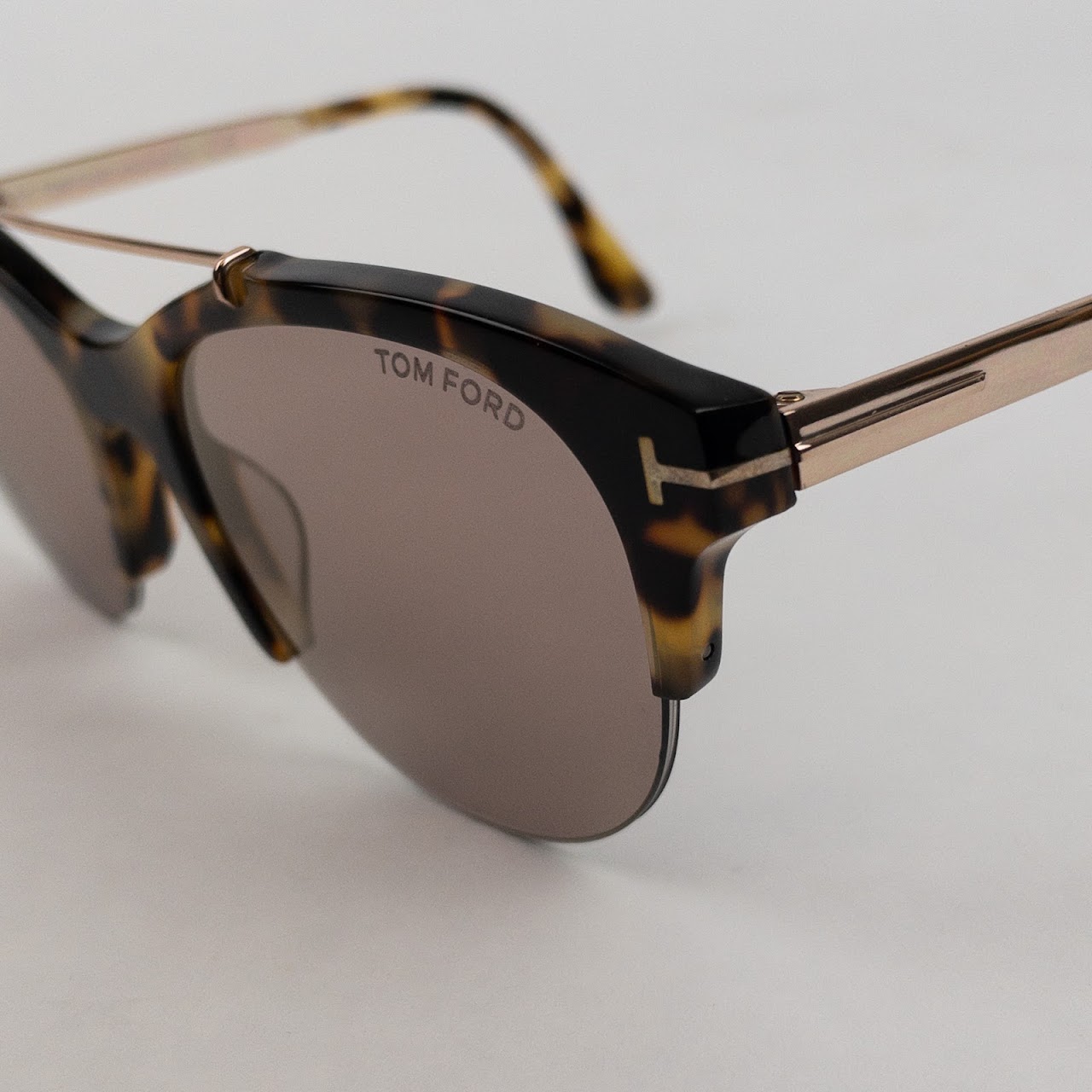 Tom Ford Adrenne Tortoise Sunglasses