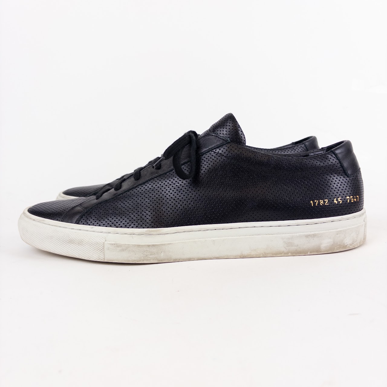 Common Projects Perforated Achilles Low Top Sneakers