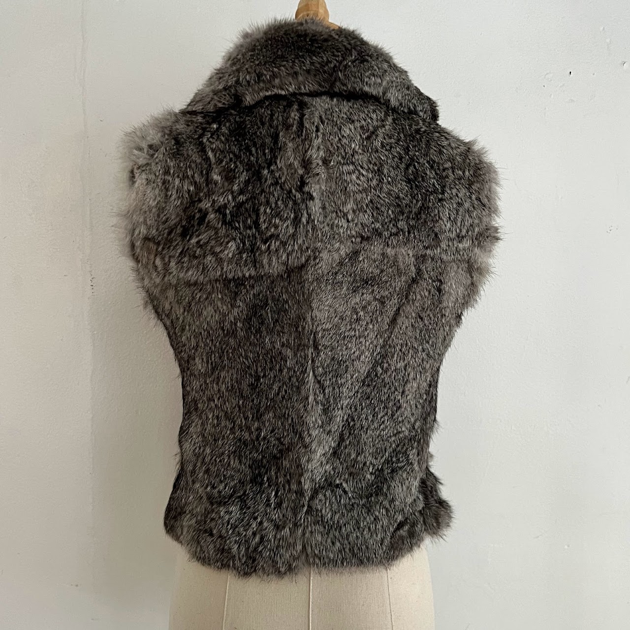 Burberry Rabbit Fur Vest New