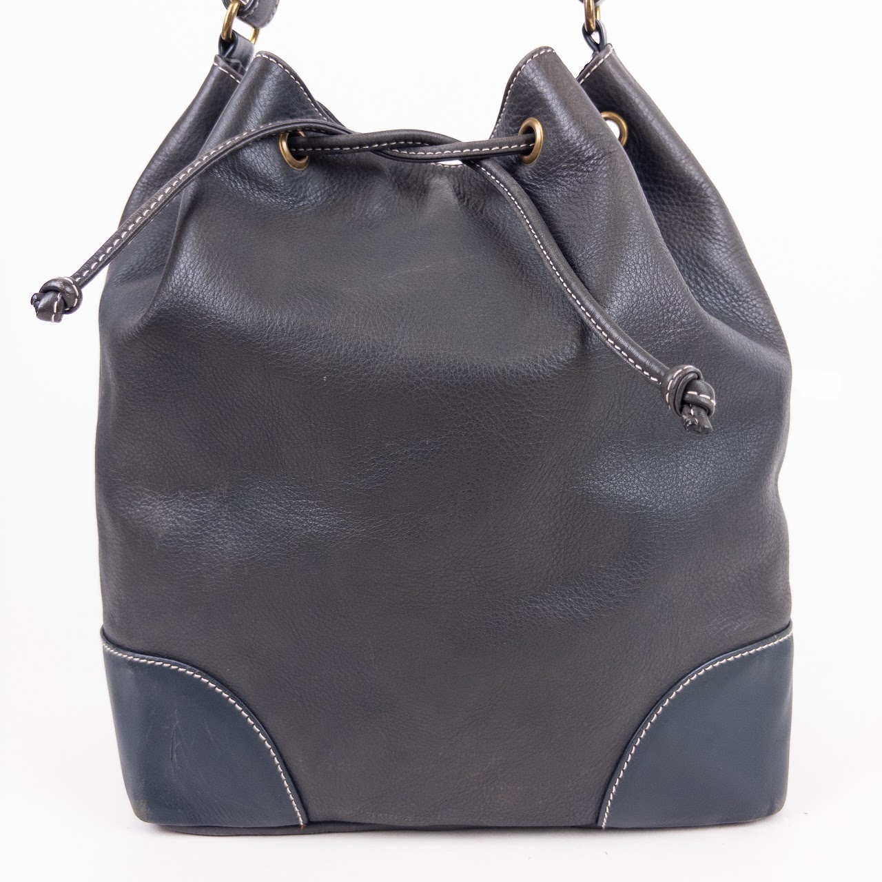 Prada for Bergdorf Goodman Leather Bucket Bag