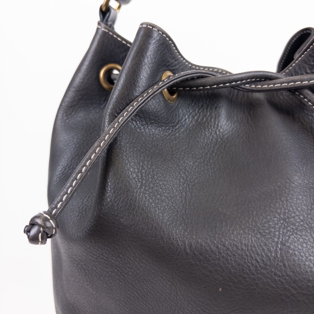 Prada for Bergdorf Goodman Leather Bucket Bag