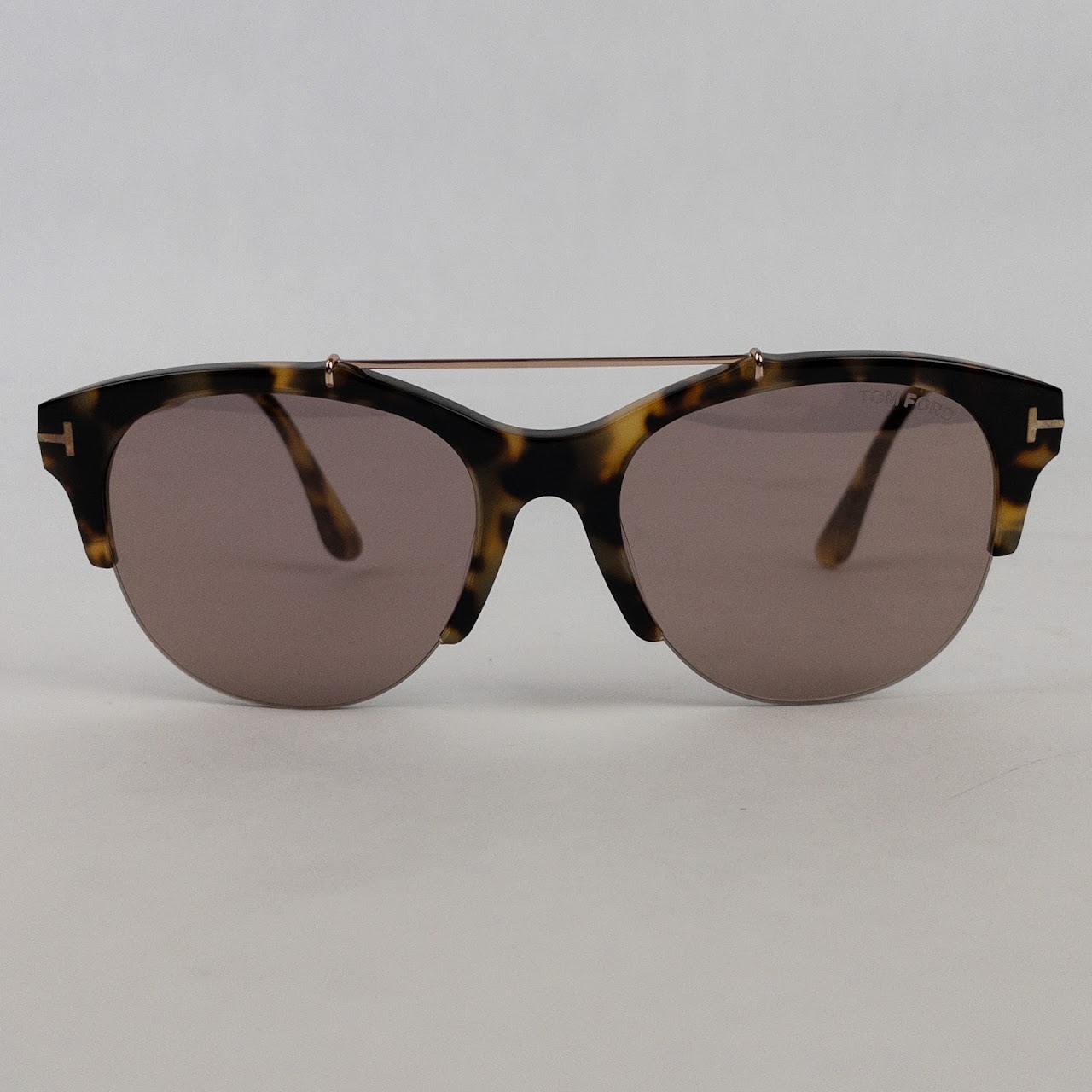 Tom Ford Adrenne Tortoise Sunglasses