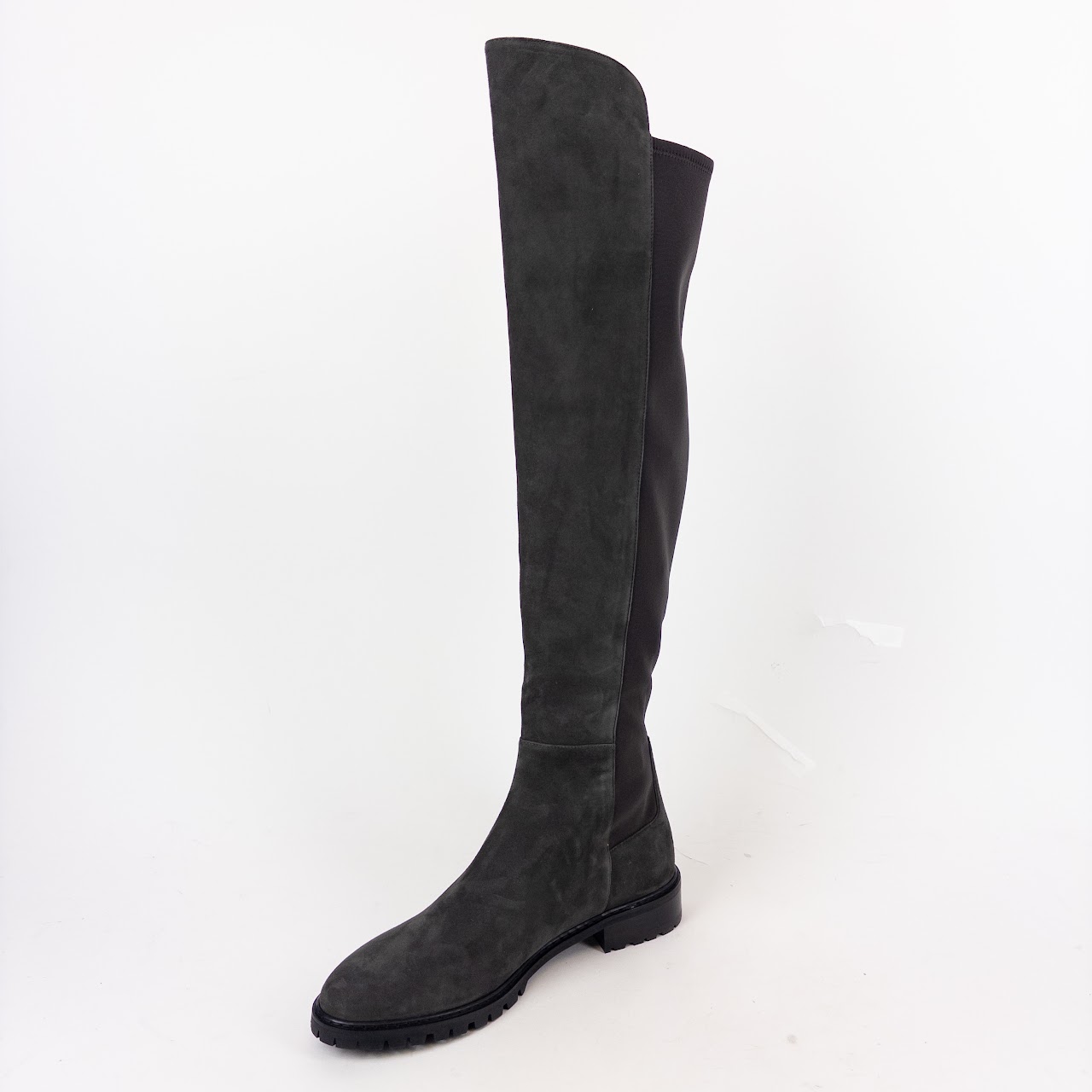 Stuart Weitzman 5050 Bold Boot in Dark Gray