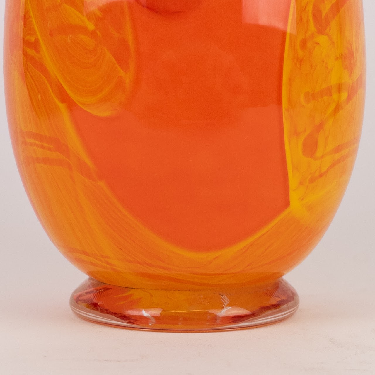 Kenneth Marine Art Glass Vase