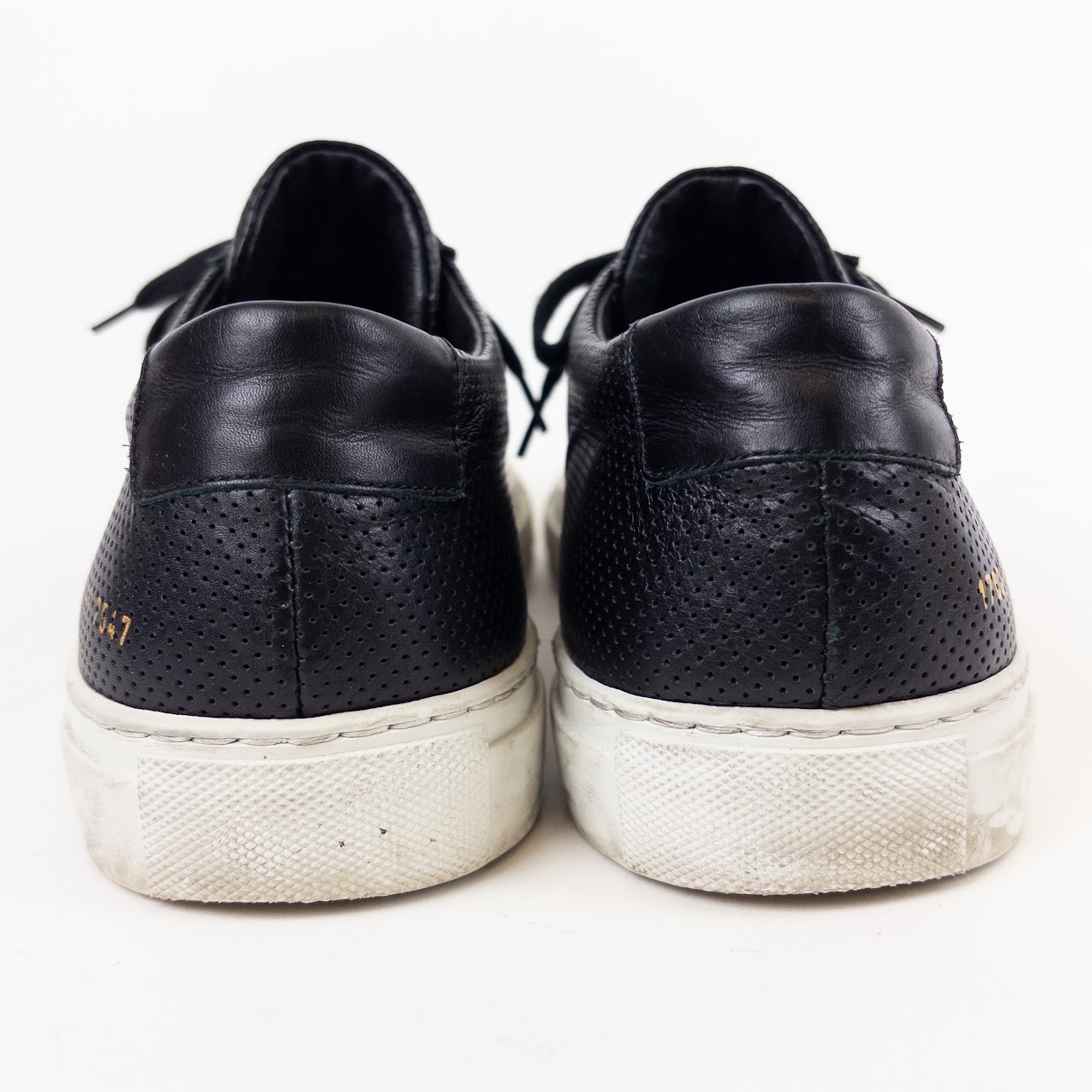 Common Projects Perforated Achilles Low Top Sneakers