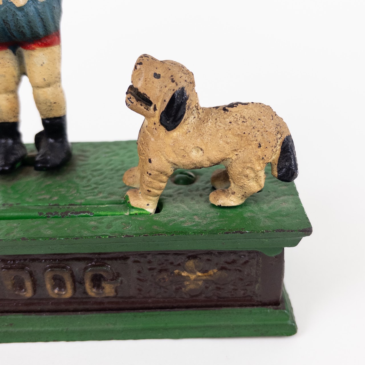 Cast Iron Reproduction Trick Dog Bank