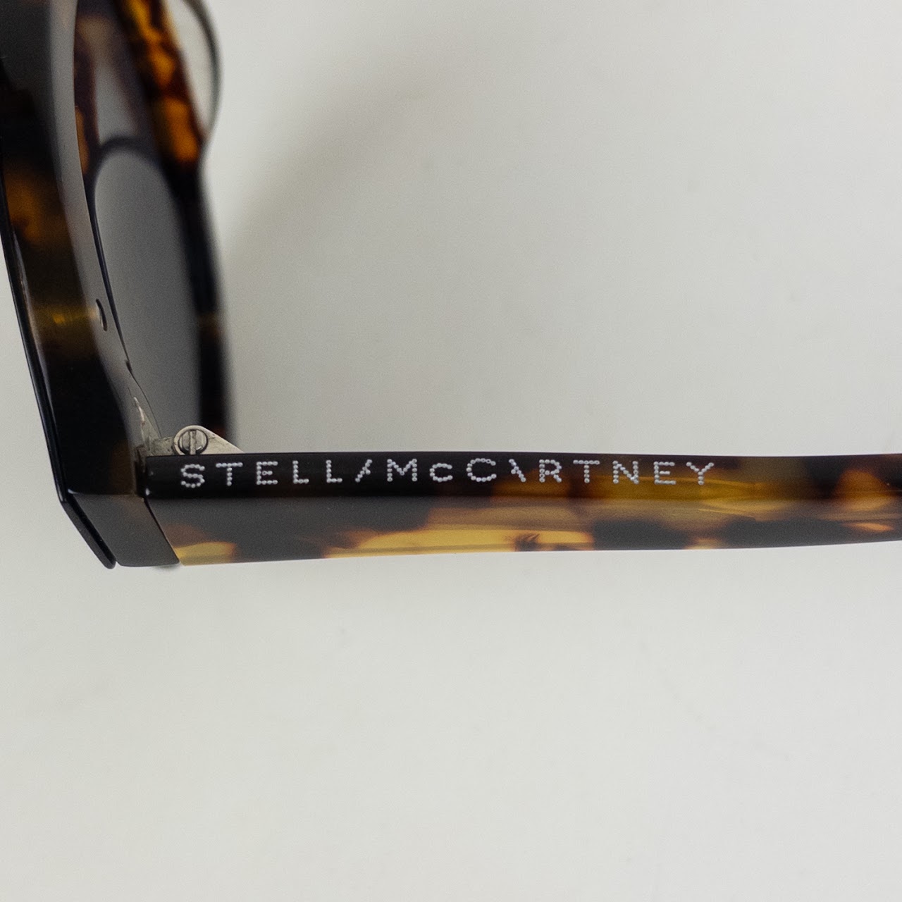 Stella McCartney Faux Tortoise Sunglasses