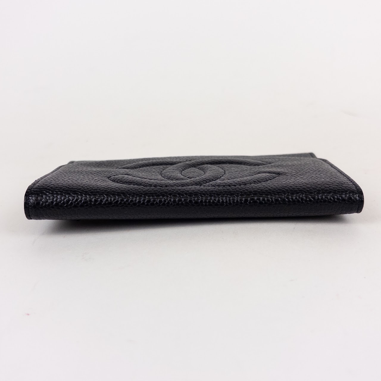 Chanel CC 'Caviar Skin' Flap Wallet