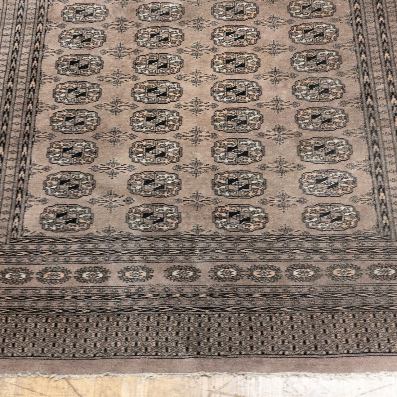 Silk Medallion Area Rug