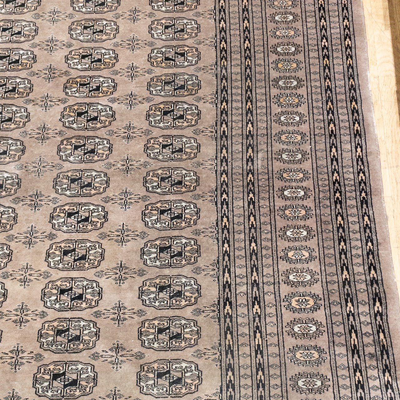 Silk Medallion Area Rug