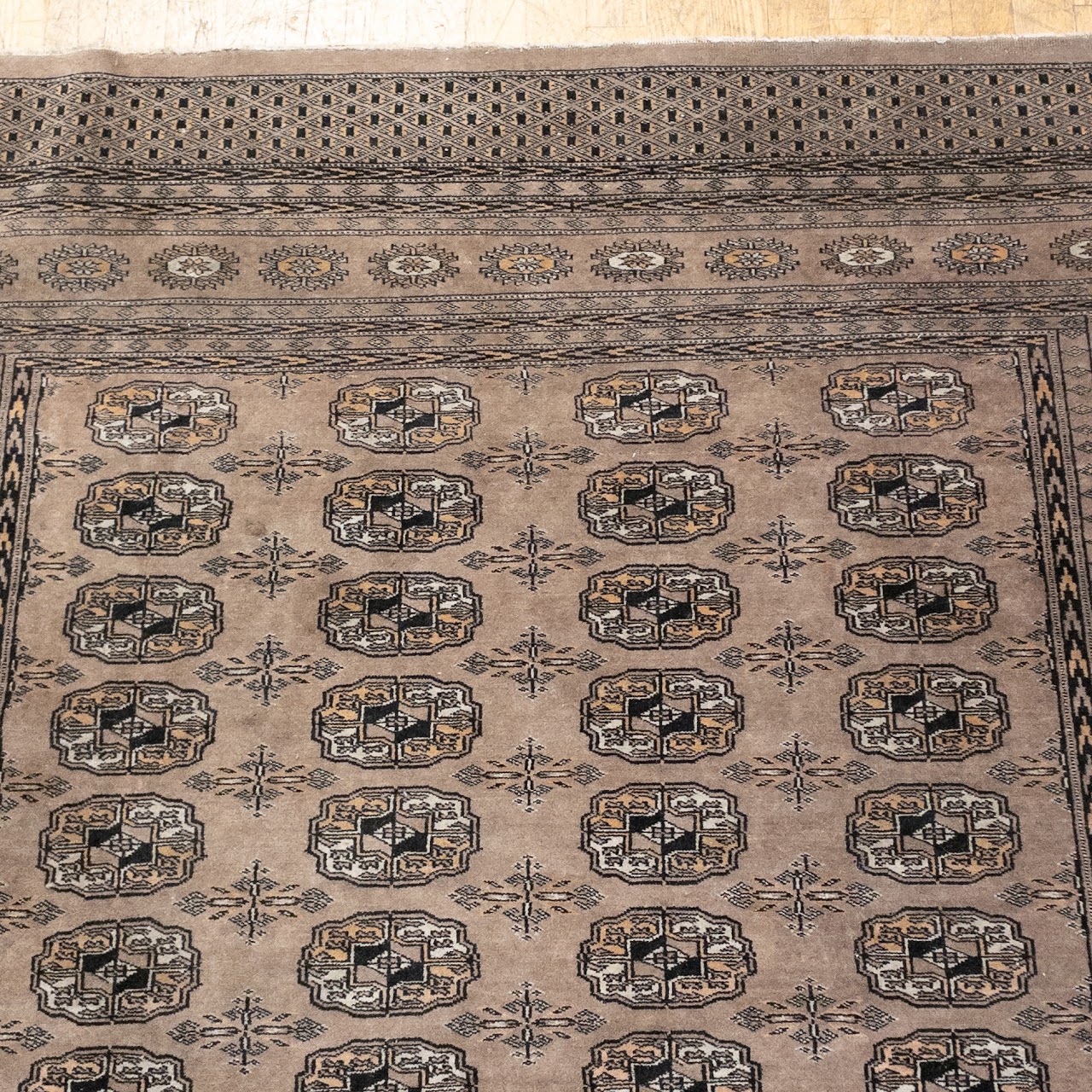 Silk Medallion Area Rug