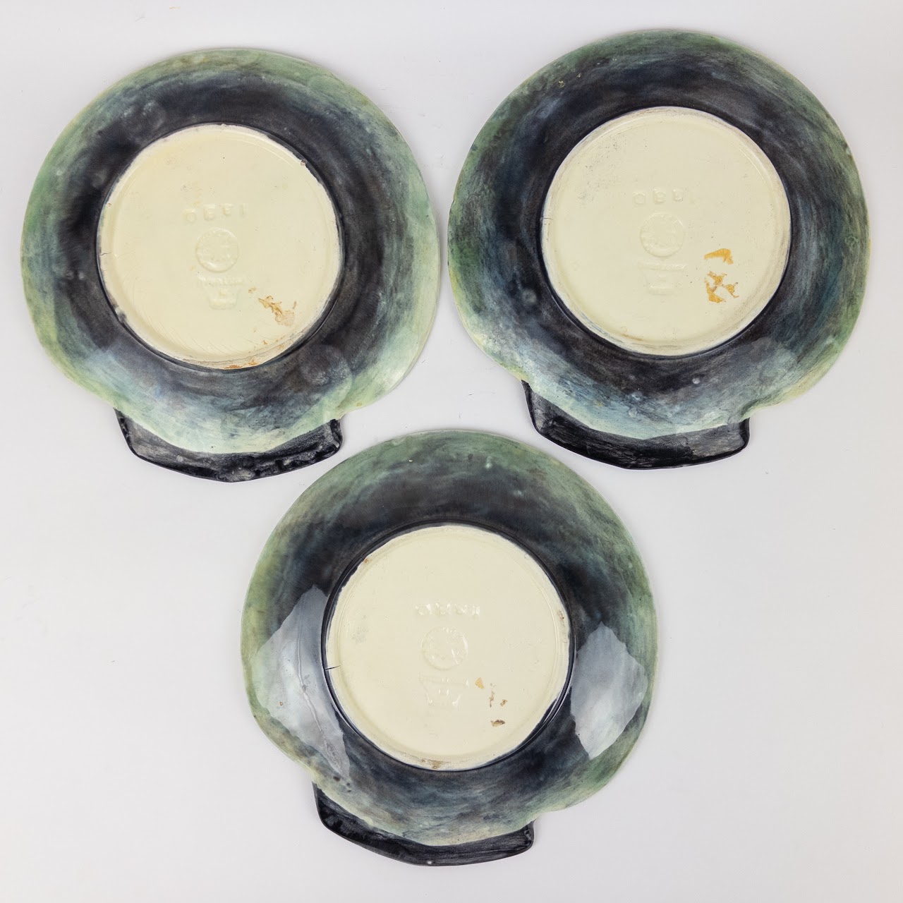 Ceramic Shell Plate Set of Seven