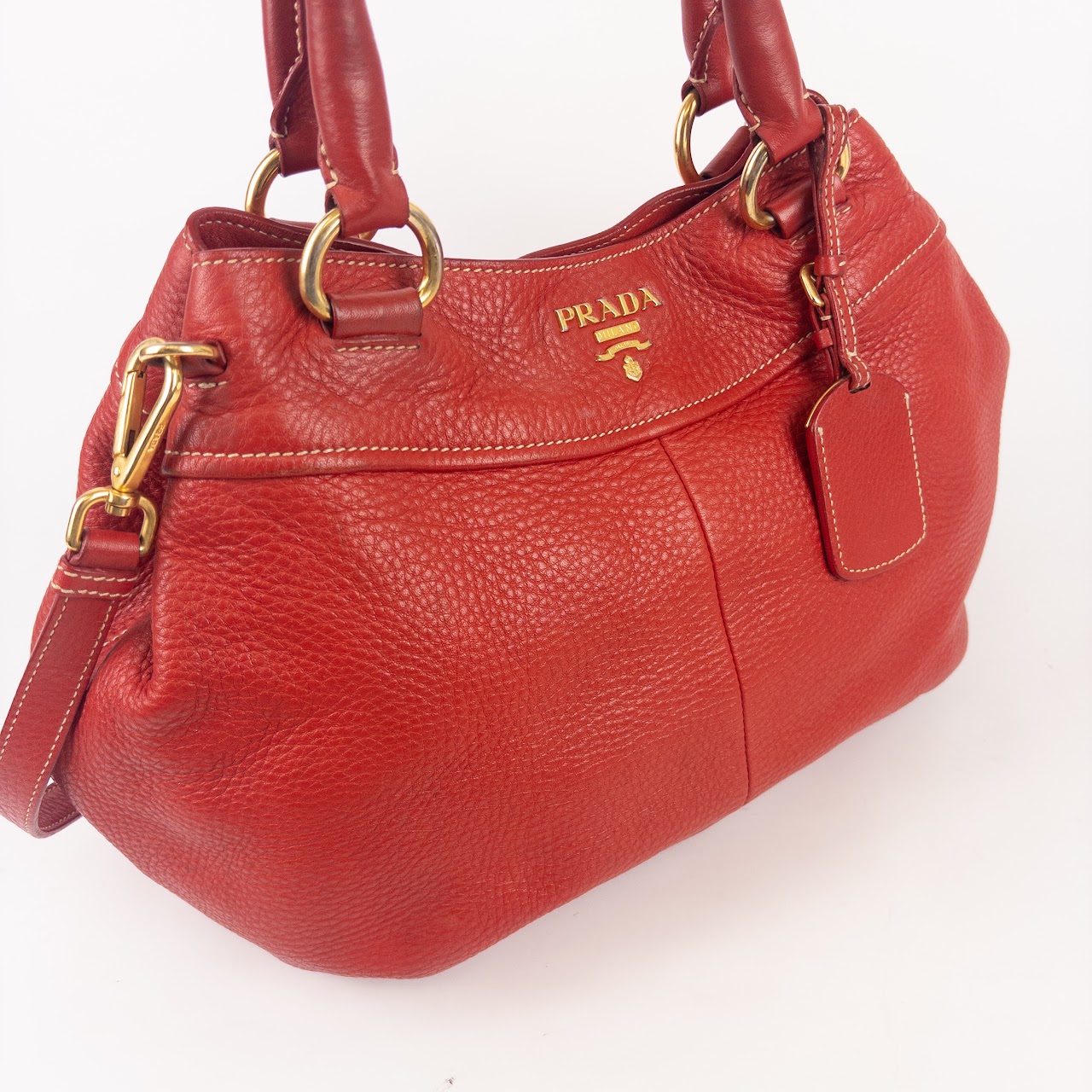 Prada Vitello Daino Shoulder Bag