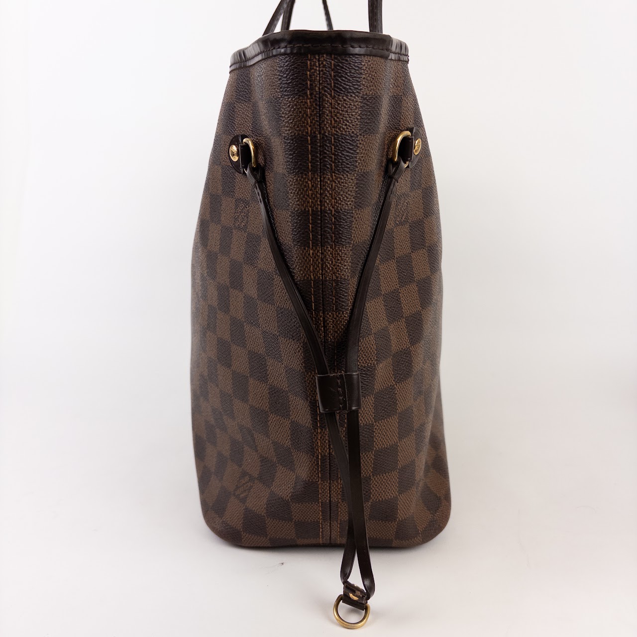 Louis Vuitton Neverfull MM Damier Ebene Tote Bag