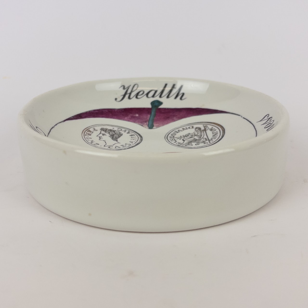 Pierro Fornasetti Porcelain Small Bowl