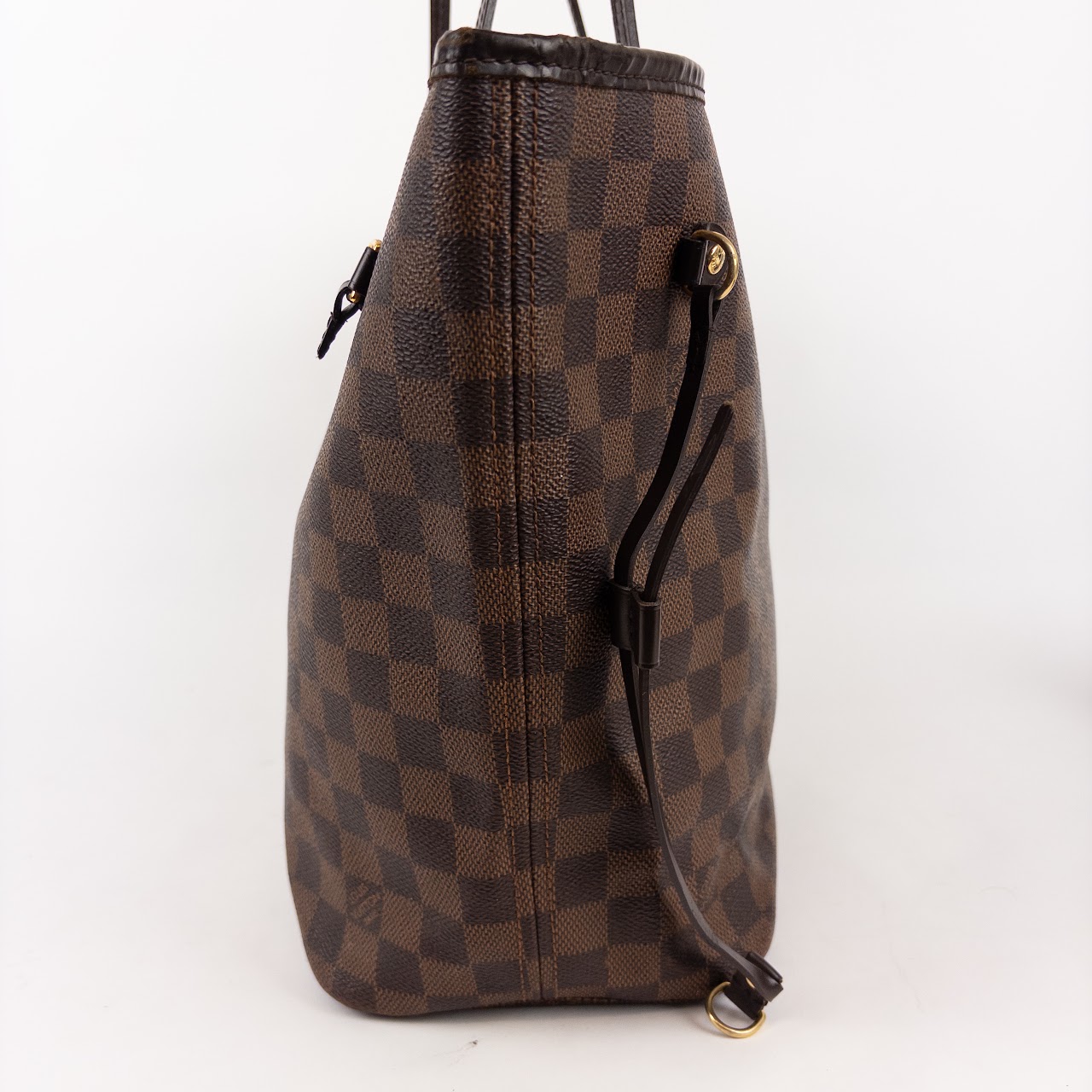 Louis Vuitton Neverfull MM Damier Ebene Tote Bag