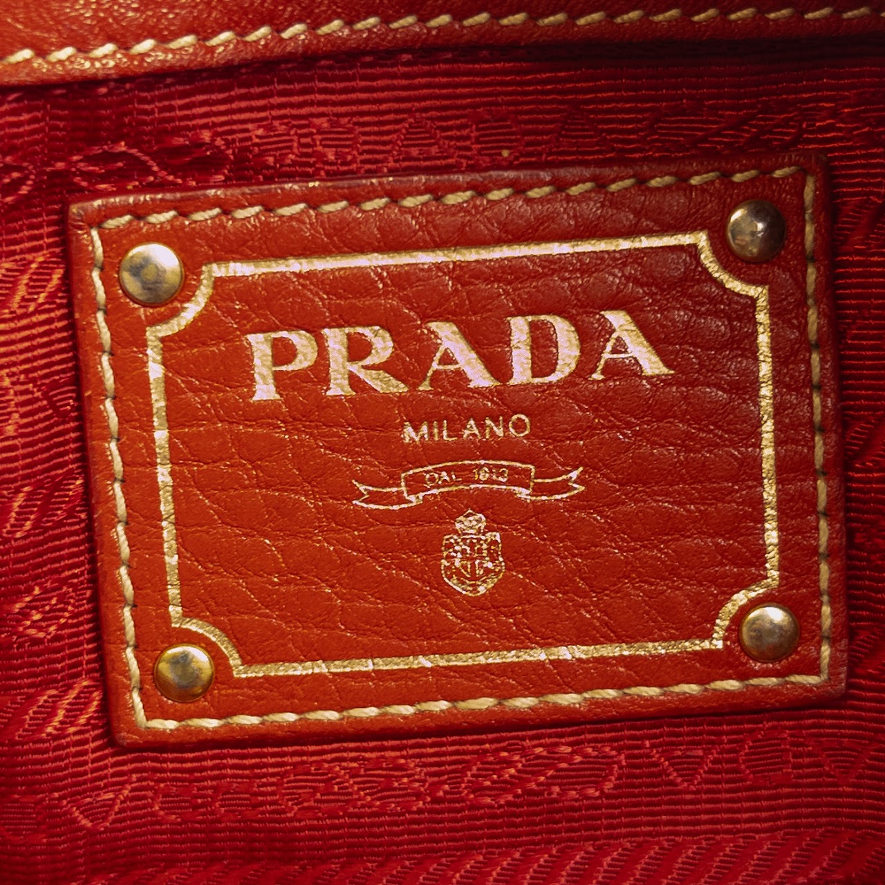 Prada Vitello Daino Shoulder Bag