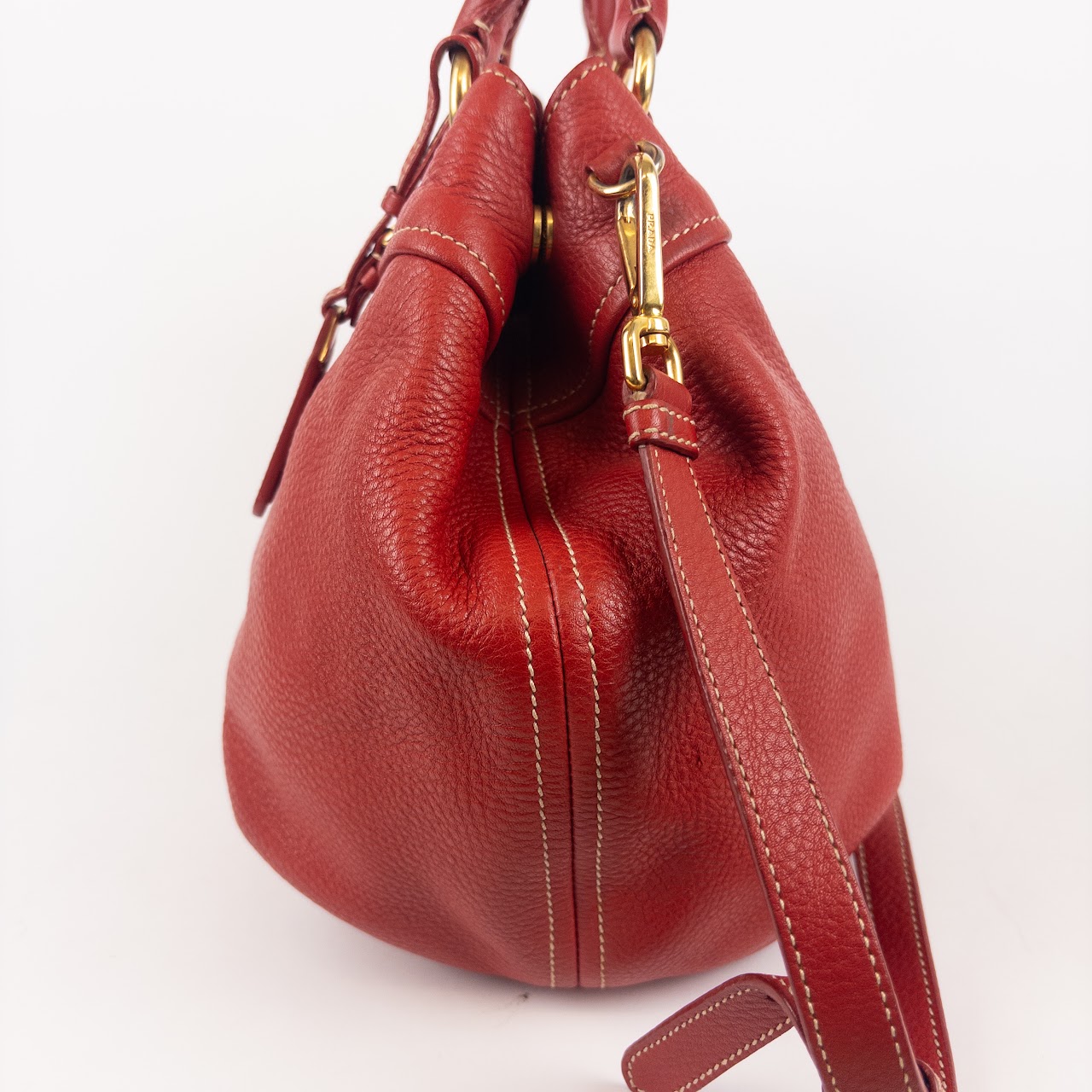 Prada Vitello Daino Shoulder Bag