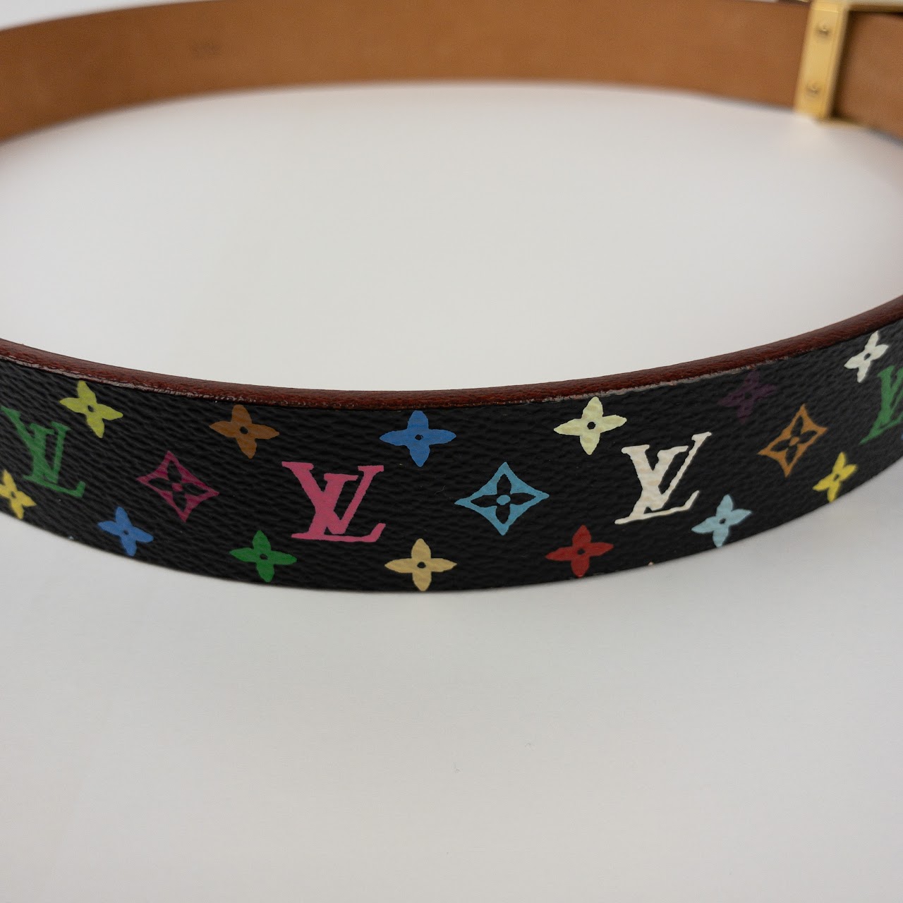 Louis Vuitton Multicolor Monogram Belt