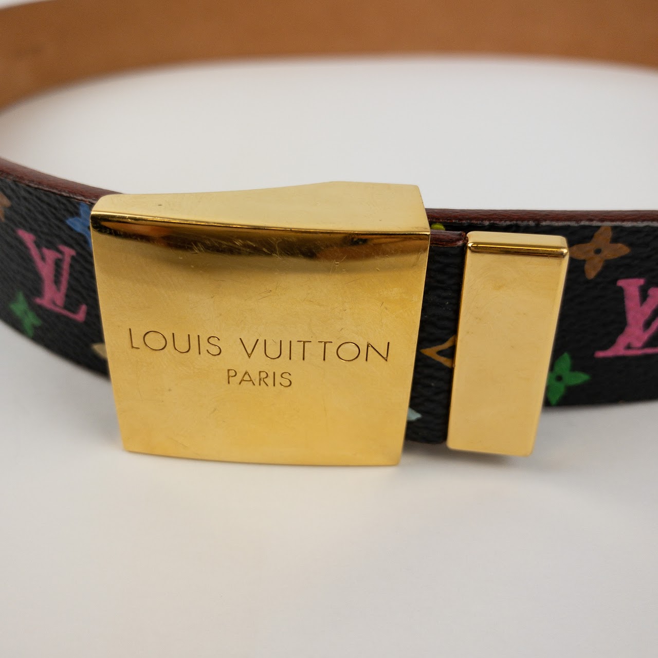 Louis Vuitton Multicolor Monogram Belt